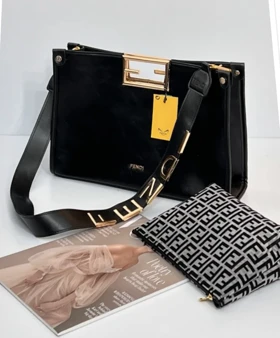 کیف دسته فلزی وارداتی FENDI