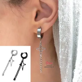 گوشواره اسپرت جدید طرح ستاره دنباله دار
