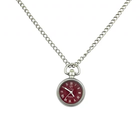 گردنبند فانتزی طرح ساعت با زنجیر بلند