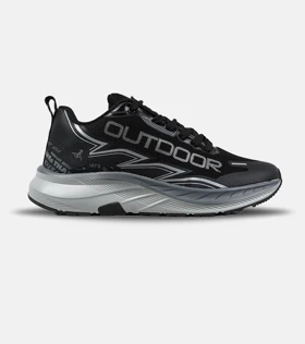 کتانی سالومون اوت دور مشکی طوسی مدل 9327 مردانه و زنانه، اسپرت و طبیعت‌گردی