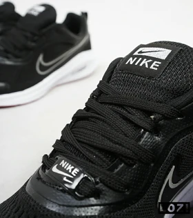 کفش کتانی مردانه و زنانه مشکی قرمز نایک NIKE PEGASUS V10