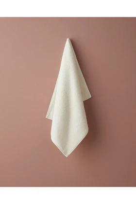 حوله صورت English Home Cotton Line ٪100 پنبه 50 × 90 سانتی‌متر (شیری)