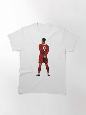 تیشرت ورزشی لیورپول | تیشرت Liverpool F.C طرح Roberto Firmino - Back Turned Celebration کد 147105