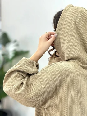 هودی کلاهدار نیم زیپ سوشیانت