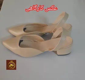 صندل زنانه تابستانی رکابدار نوک تیز مدل الهام