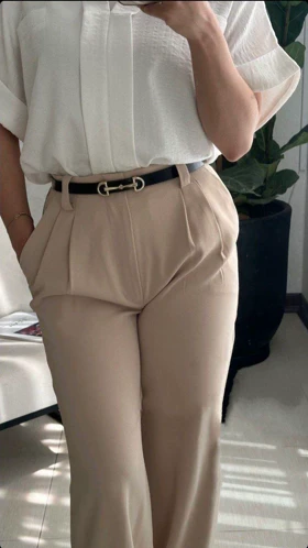 کمربند مشکی دور دوخت ماسیمودوتی