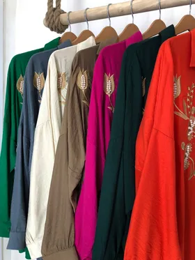 شومیز گلدوزی زنانه