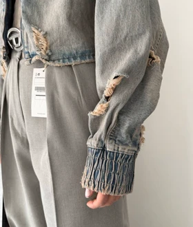 کراپ کت برند ZARA🍈🧚🏼♂