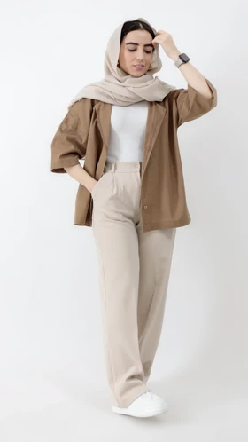 شلوار نیم بگ polo