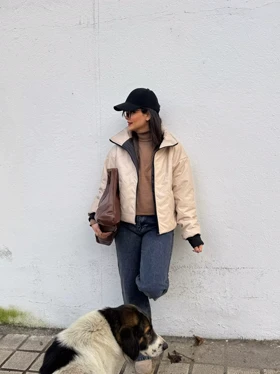 کاپشن چرم تیلور Teylor