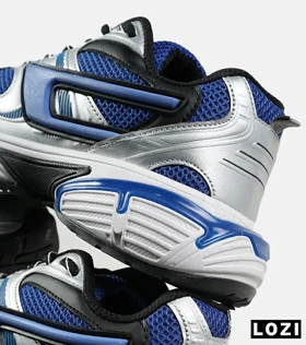 کفش کتانی مردانه نقره ای آبی DIESEL S-SERENDIPITY SPORT مدل 6605