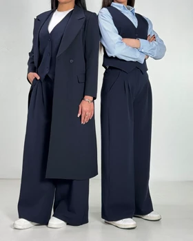 3ps/کت بلند,شلوارو جلیقه  کد 800026