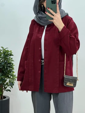 مانتو کتان کاغذی امیلیا (ارسال رایگان)
