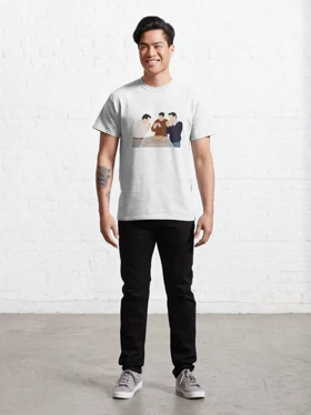تیشرت friends طرح chandler, ross & joey Classic
