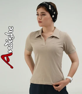 تیشرت پنبه زنانه مدل آهو