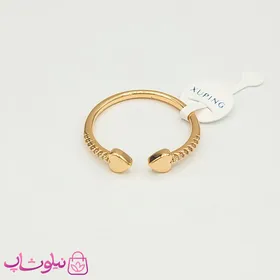 انگشتر دخترانه ژوپینگ ظریف طرح قلب