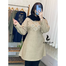 تونیک و مانتو بلند زنانه مدل ترمه