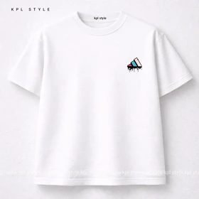 تیشرت آدیداس پینترستی %100 پنبه گرم بالا | قواره باکسی کد 1218