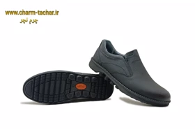 کفش مردانه بدون بند چرم طبیعی si185