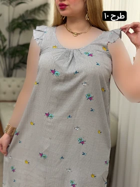 پیراهن نخی فرشته 3724