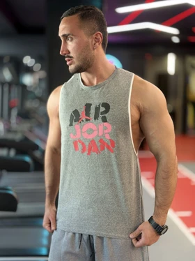 رکابی ورزشی قهرمانی Jordan Air طوسی