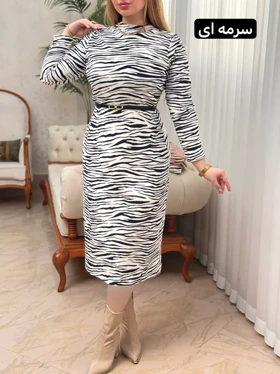 پیراهن زبرا 1290002