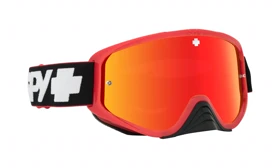 عینک موتور سواری اسپای Spy Woot Race Slice Red HD Smoke with Red Spectra HD Clear