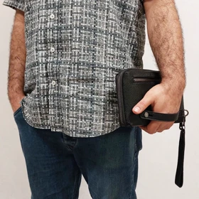 کیف دستی چرمی Mont Blanc مدل MB30456