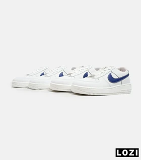 کفش مردانه و زنانه سفید سرمه ای NIKE AIR FORCE