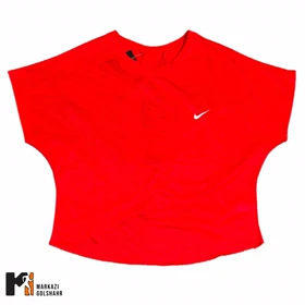 تیشرت زنانه نایک آستین کیمونو کد 4050 (قرمز)