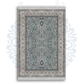 فرشینه از جنس پارچه هازان مخمل ترک طرح سنتی و مدرن برند دفه کد DDSMM231