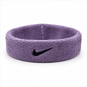 هدبند حوله ای بنفش ورزشی باشگاه نایک NIKE