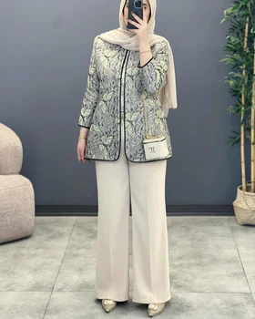 کت ژاکارد پروانه