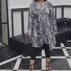 تونیک زنانه دو تیکه کریشه