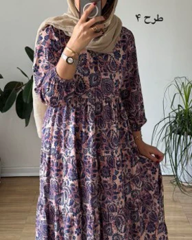 پیراهن مانتویی آندیا