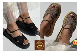 صندل زنانه دور مچی هرمس گیپوری