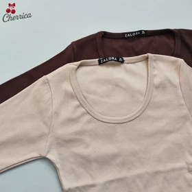 بلوز یقه گرد کد 1