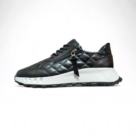 کفش چرمی زنانه مدل زیپی