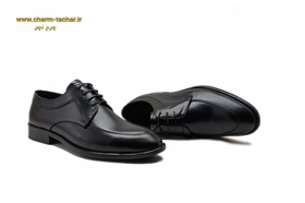کفش مردانه رسمی مجلسی اداری چرم طبیعی si196