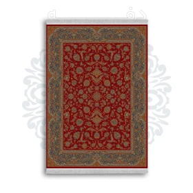*جدید* فرشینه از جنس پارچه شانل مخمل ترک طرح فانتزی برند دفه کد 135