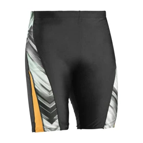 مایو شنا مردانه اسپیدو مدل 66905 طوسی نارنجی