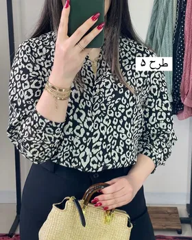شومیز یقه دو دکمه