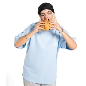 تیشرت آبی آسمانی زیگ zig مدل More Espresso کد 441