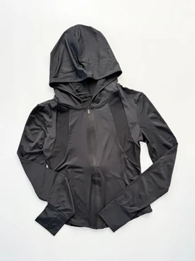 سویشرت ورزشی فلامنت فینگردار کلاهدار