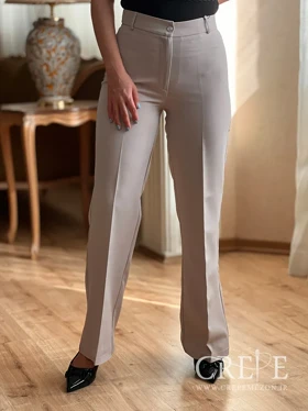 شلوار از بالا راسته کرپ قد 102