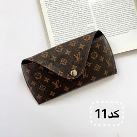 کیف عینک (جاعینکی) فانتزی زنانه و دخترانه چرم مصنوعی، فوم‌دار و استرکشی شده مناسب تمامی سایزها