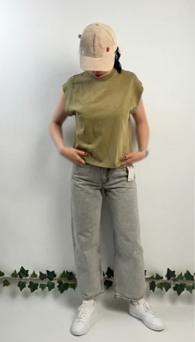 تیشرت زارا سدری تیره