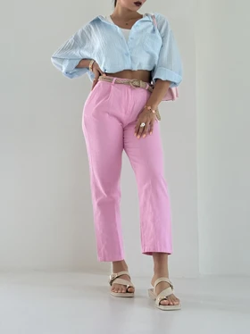 شلوار کمربند کنفی