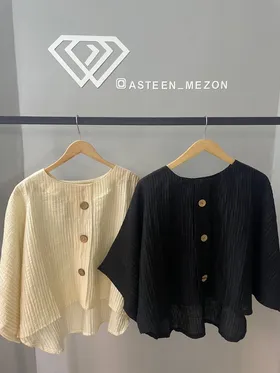 شومیز کراپ پلیسه(ZARA)