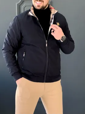 کاپشن 67780 BURBERRY سورمه‌ای